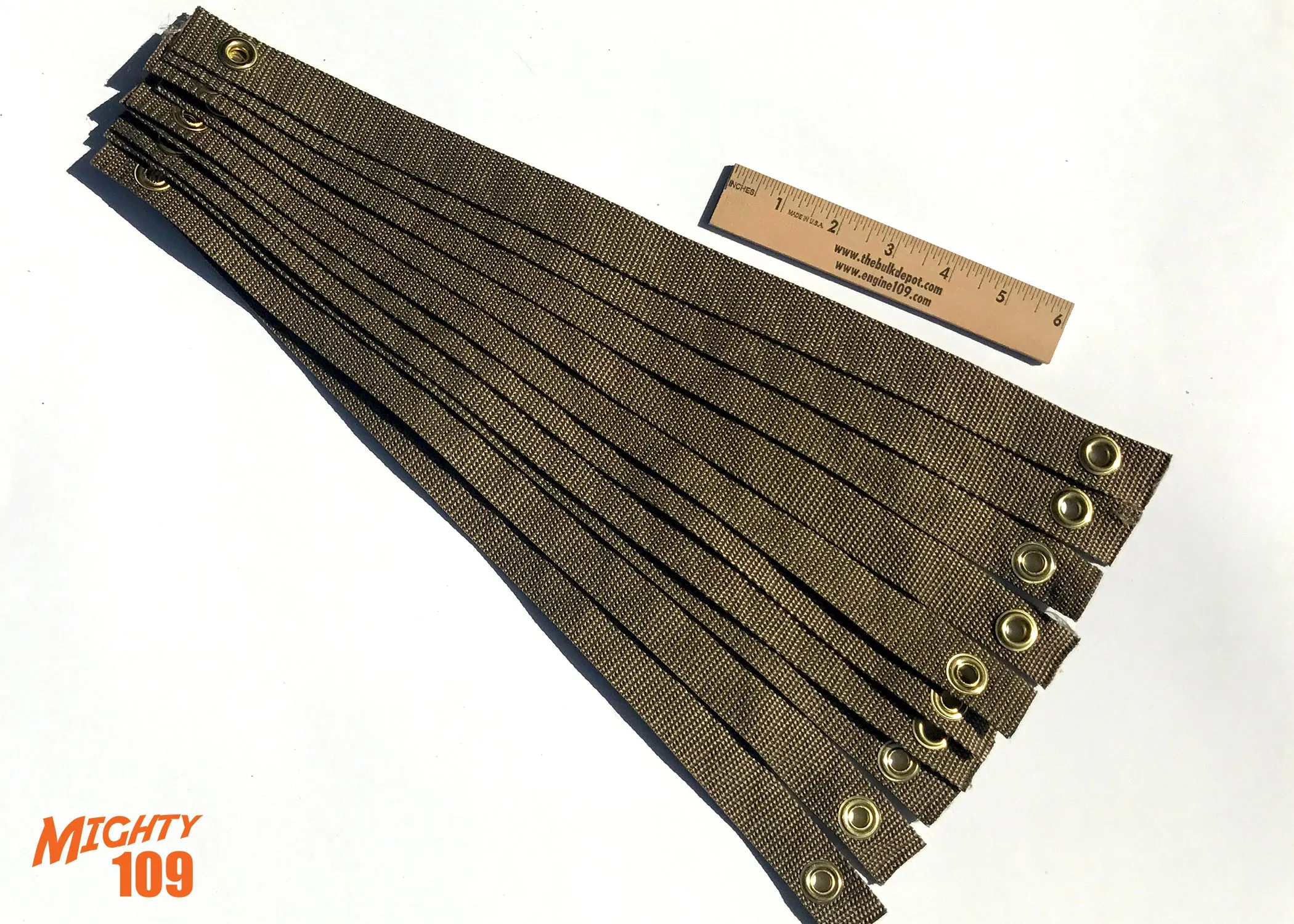 10 Pack Mighty 109 18" Heavy Duty Tree Straps