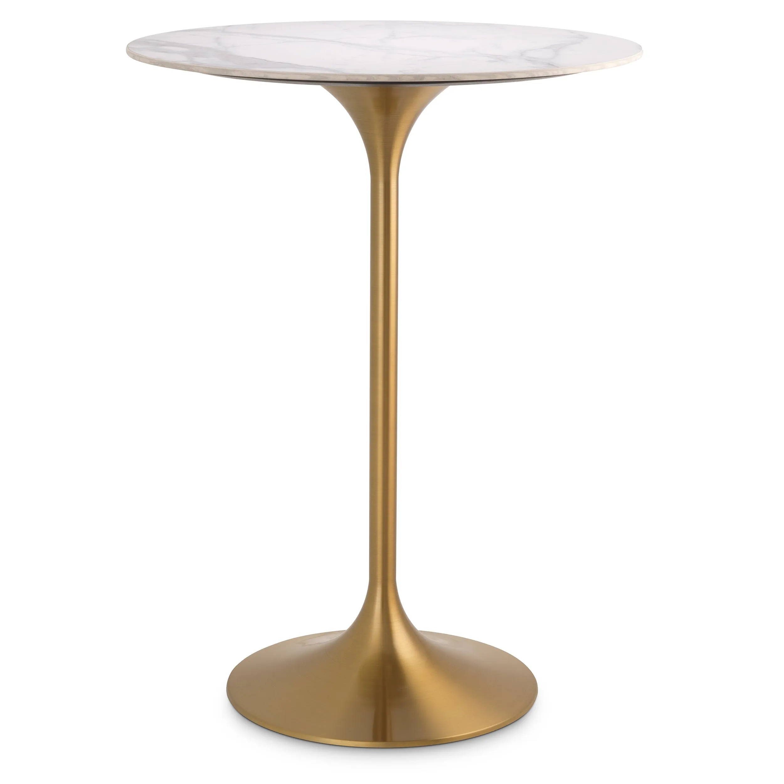 115558 - Bar Table Tazio white marble look top