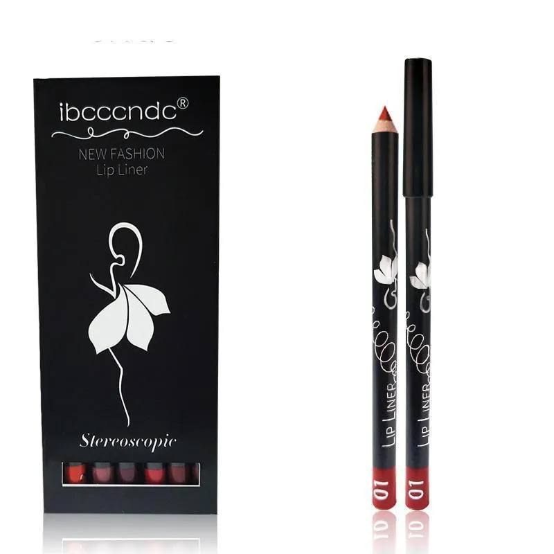 12 Colors Multi-functional Lipliner Pencil