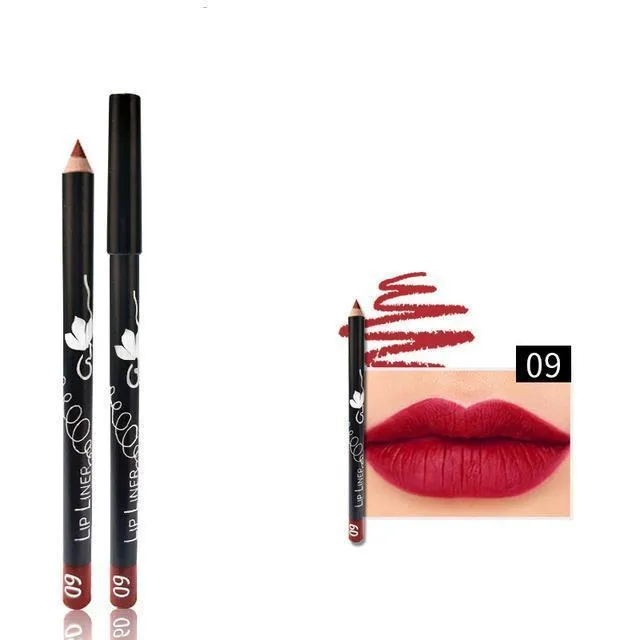 12 Colors Multi-functional Lipliner Pencil