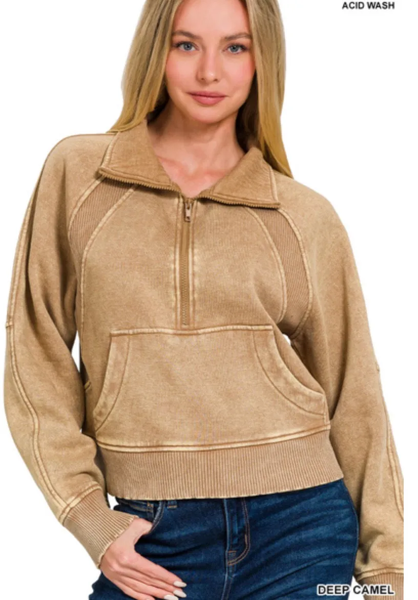 1/2 Zip Scuba