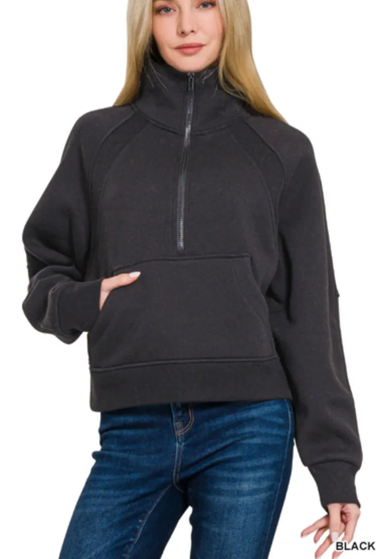 1/2 Zip Scuba
