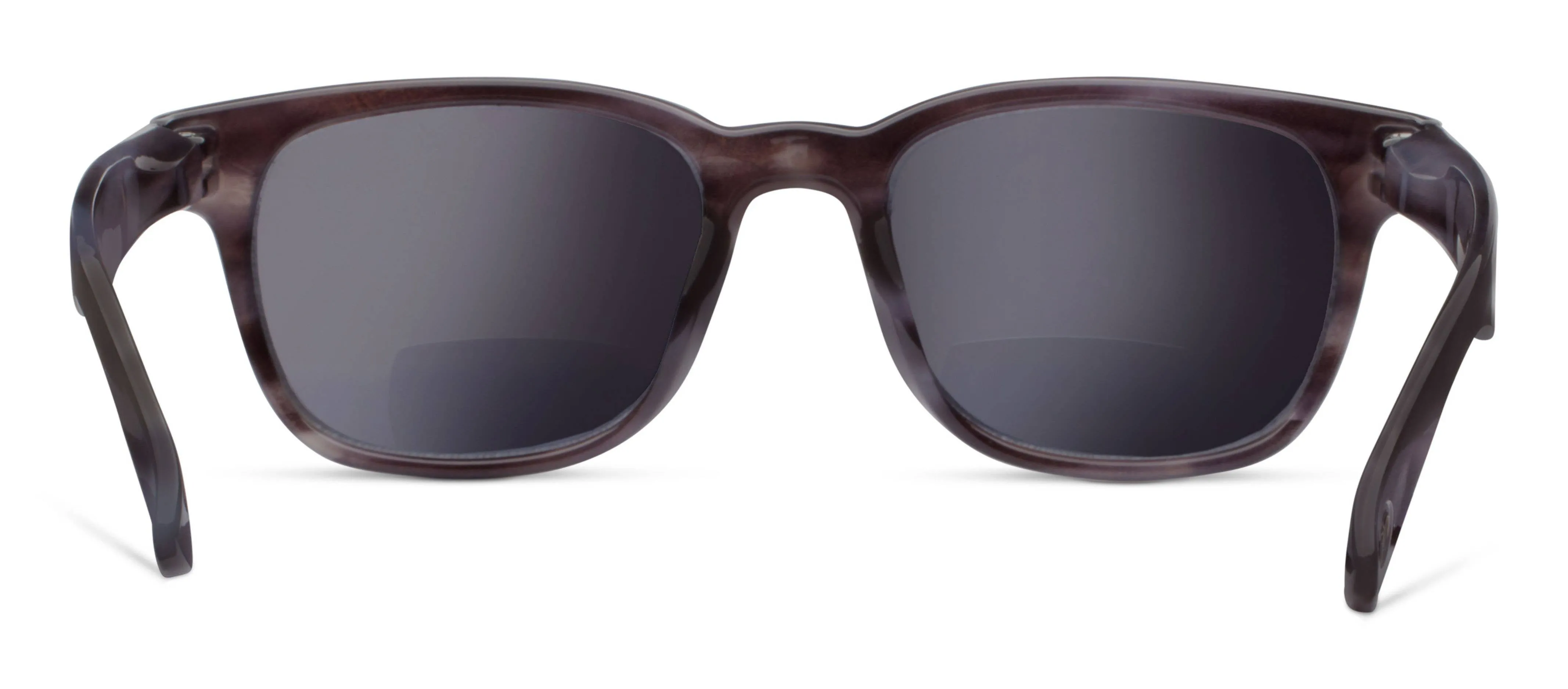 18th Hole (Sunglasses): Charcoal Horn / No Correction / None