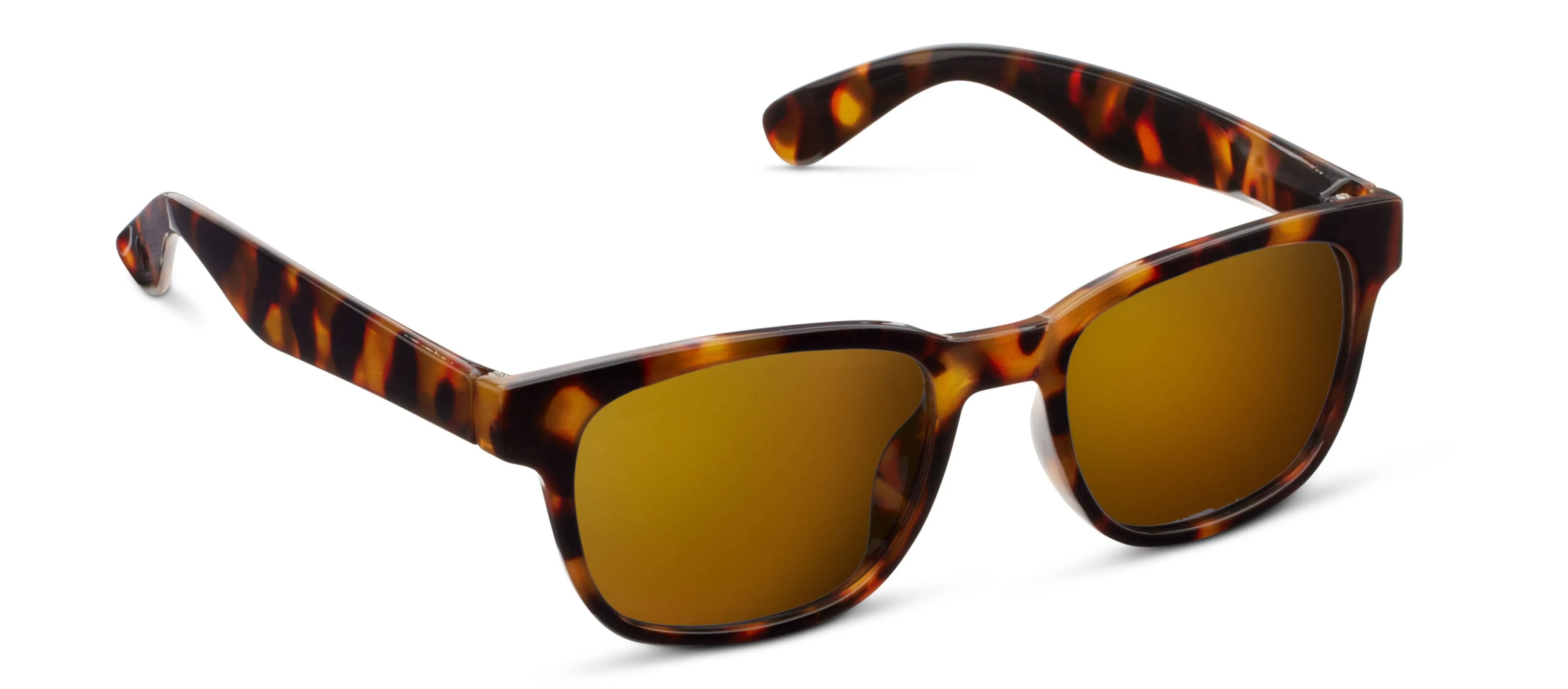 18th Hole (Sunglasses): Charcoal Horn / No Correction / None