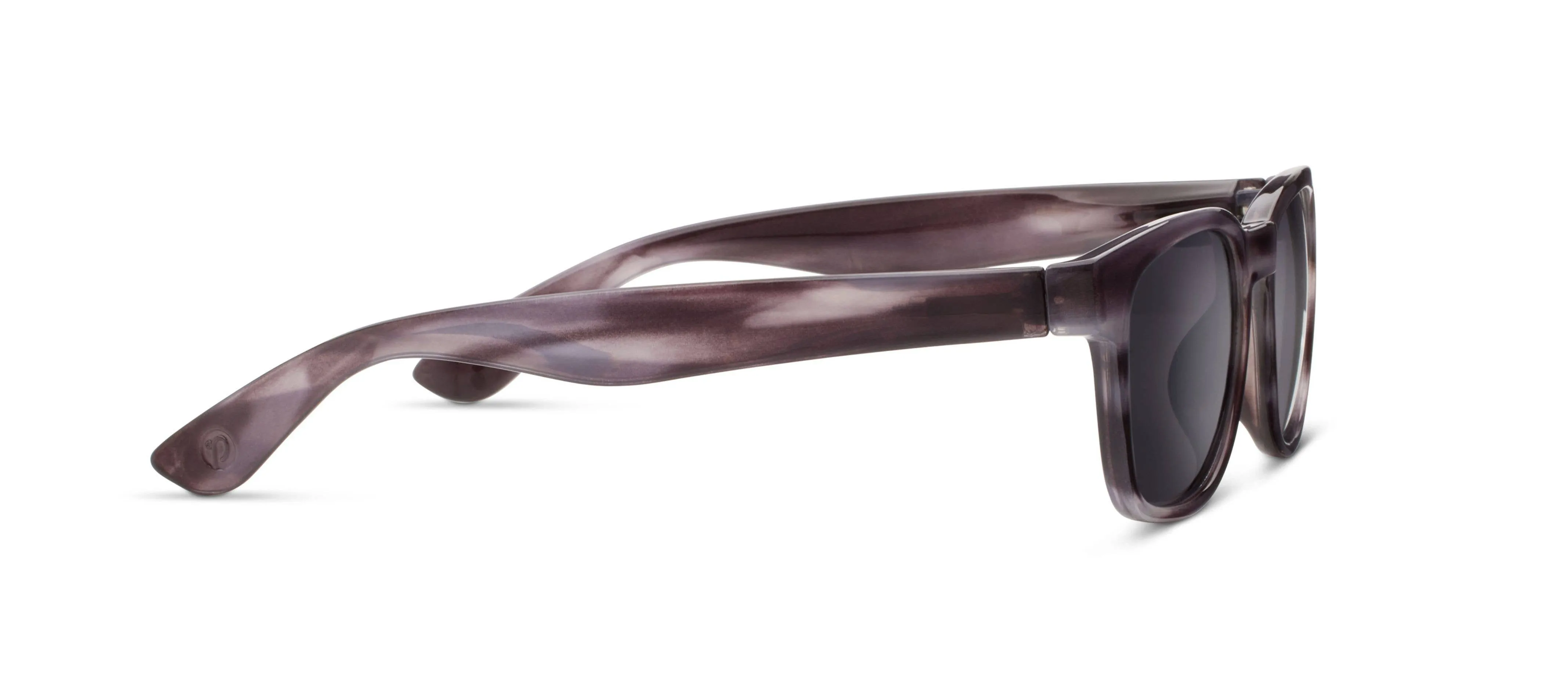 18th Hole (Sunglasses): Charcoal Horn / No Correction / None