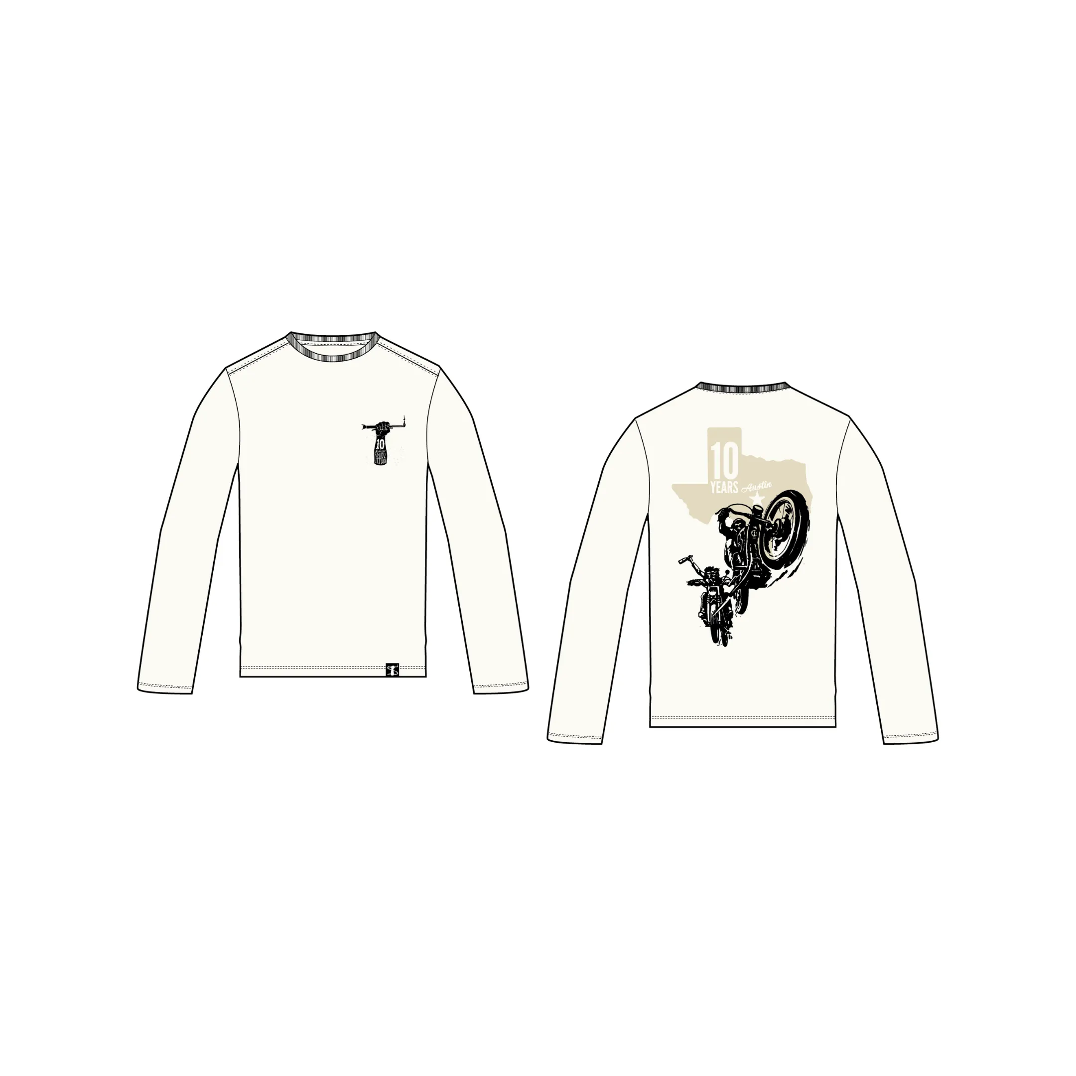 19. HBS 10 Year Rumble Long-Sleeve T-Shirt