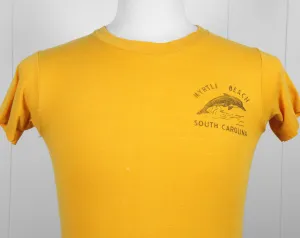 1970's Myrtle Beach, SC T-Shirt w/ Dolphin - Size S