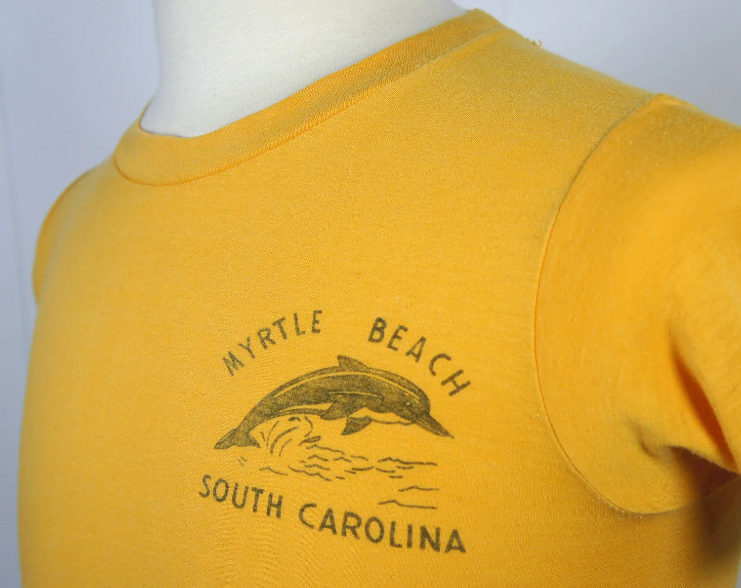 1970's Myrtle Beach, SC T-Shirt w/ Dolphin - Size S