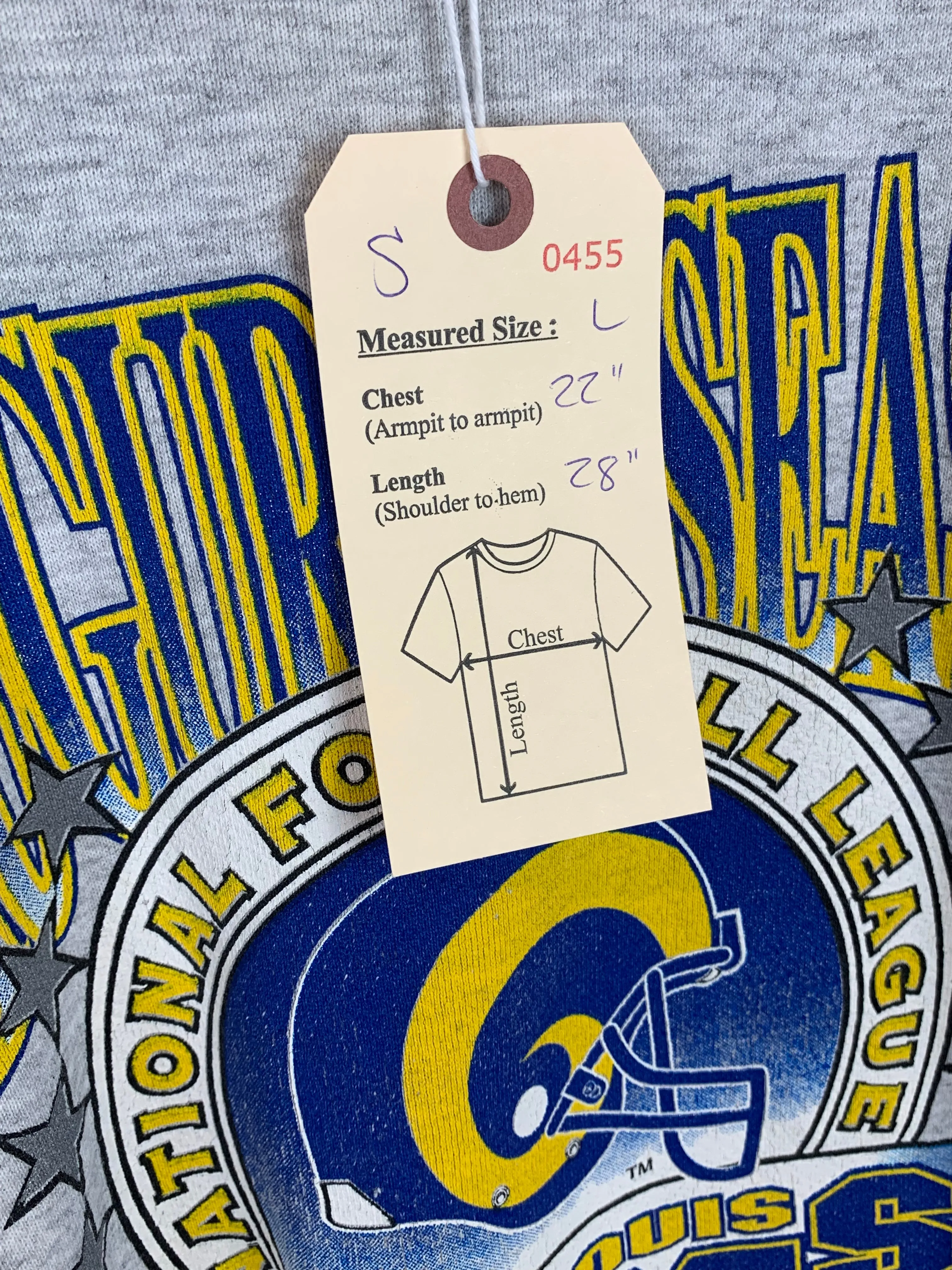 1995 St. Louis Rams Heavyweight Sweater (L)