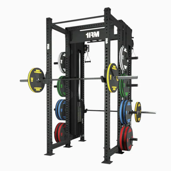 1RM Ebony Functional Rack & Obsidian Compact Power Rack WalkThrough