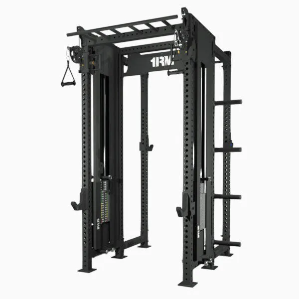 1RM Ebony Functional Rack & Obsidian Compact Power Rack WalkThrough