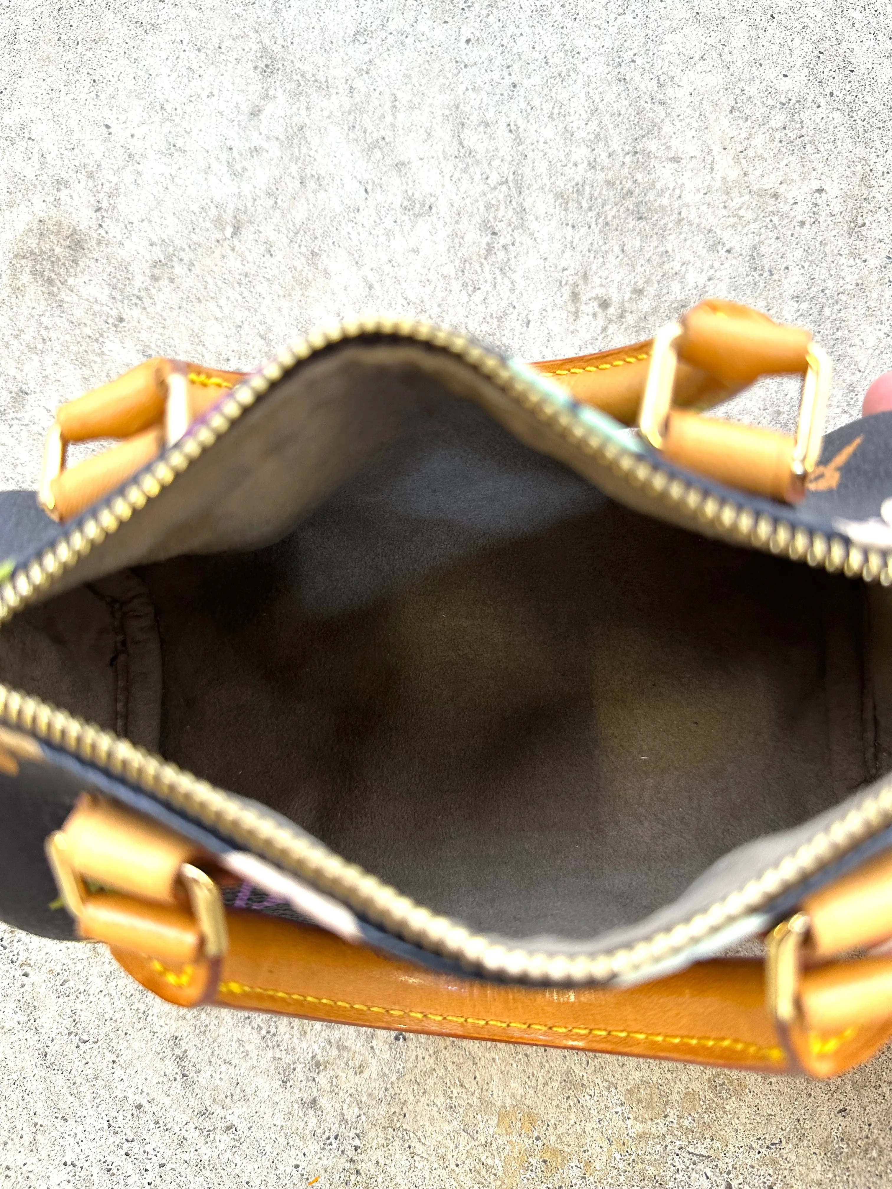 2003 Louis Vuitton Takashi Murakami Nano Speedy Bag*
