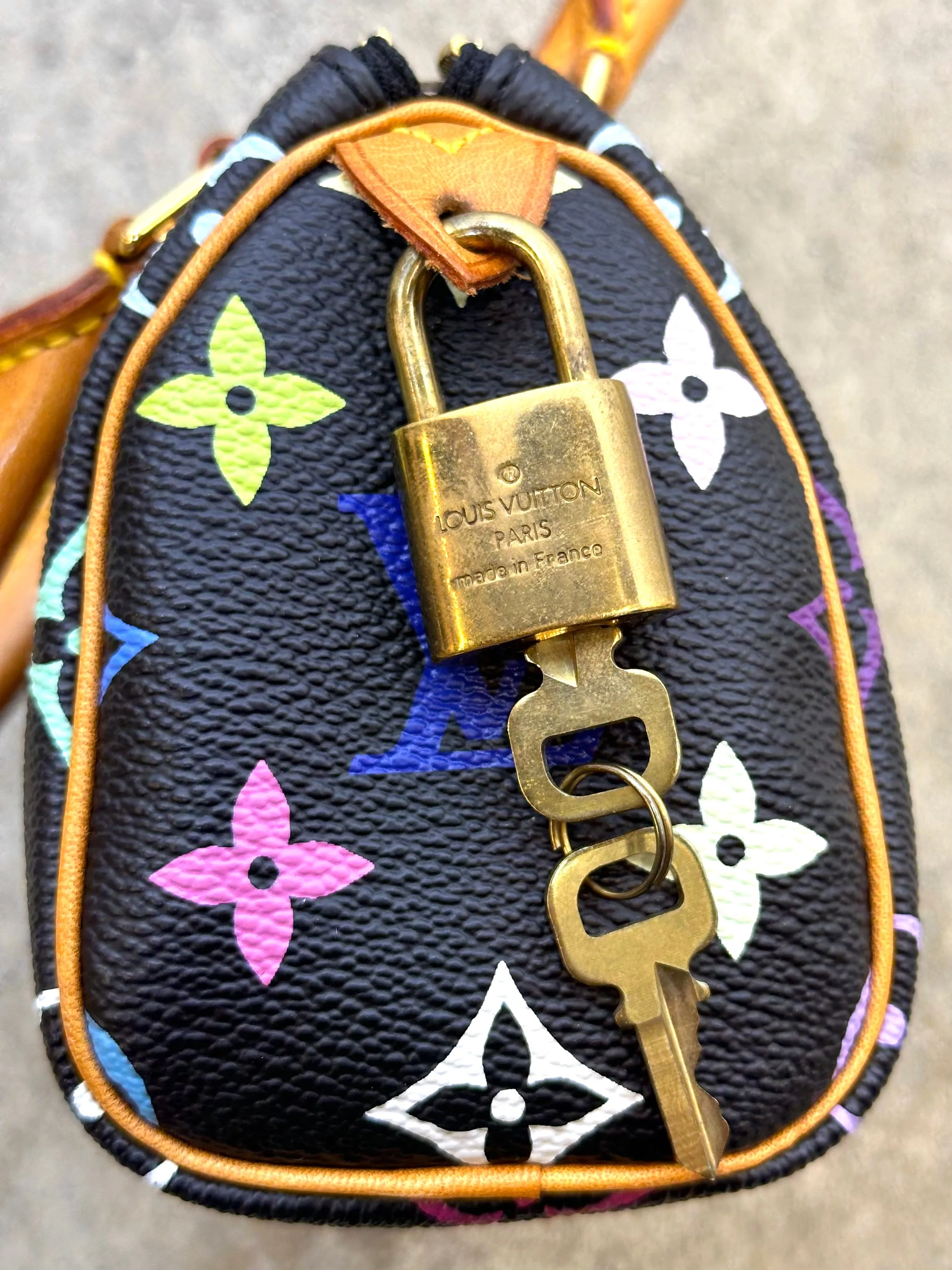 2003 Louis Vuitton Takashi Murakami Nano Speedy Bag*