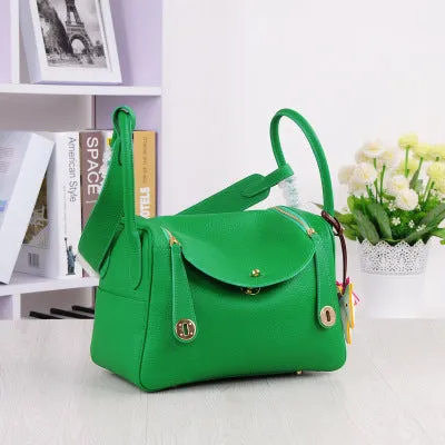 2018 New Candy genuine leather women handbags chic lady main new modern brand design shoulder bags hot selling M1998