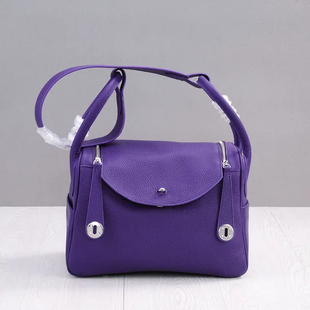 2018 New Candy genuine leather women handbags chic lady main new modern brand design shoulder bags hot selling M1998