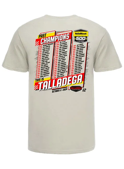 2024 Yellawood 500 Past Champions T-Shirt