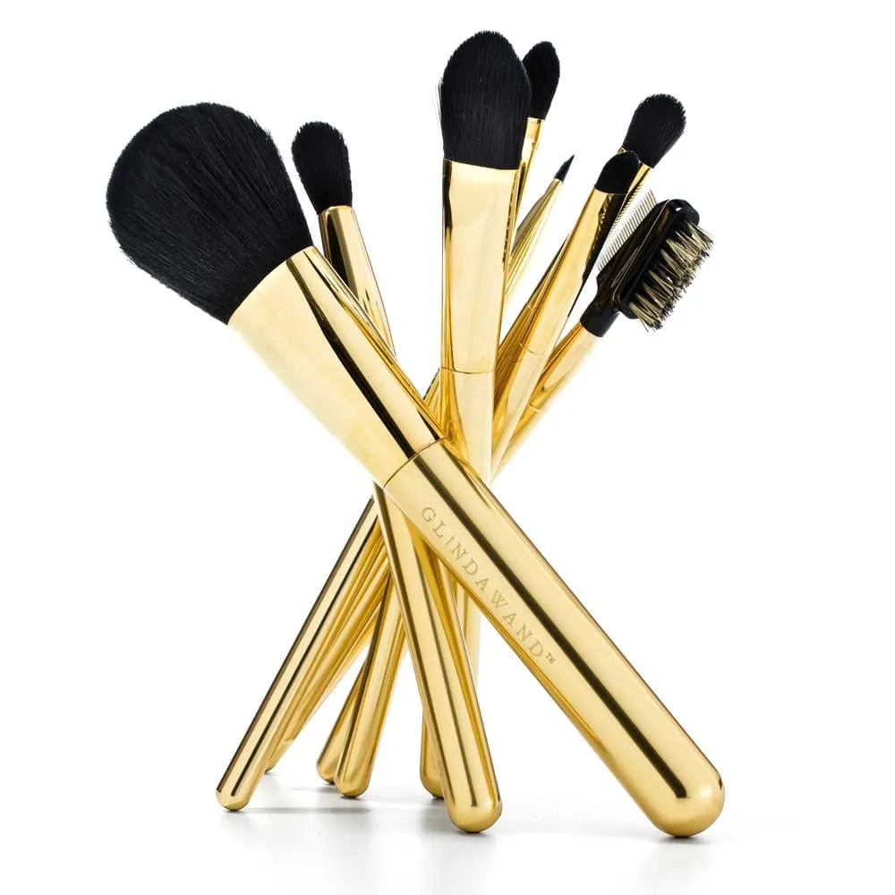 24ct Gold-Plated Makeup Brush by GlindaWand - Blending Brush No. 6