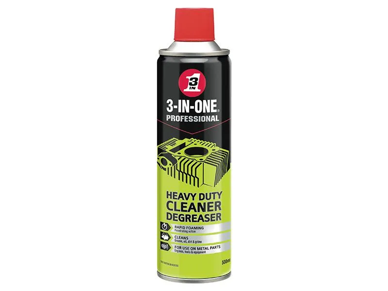 3-In-One 3-In-One Heavy-Duty Cleaner Degreaser 500Ml
