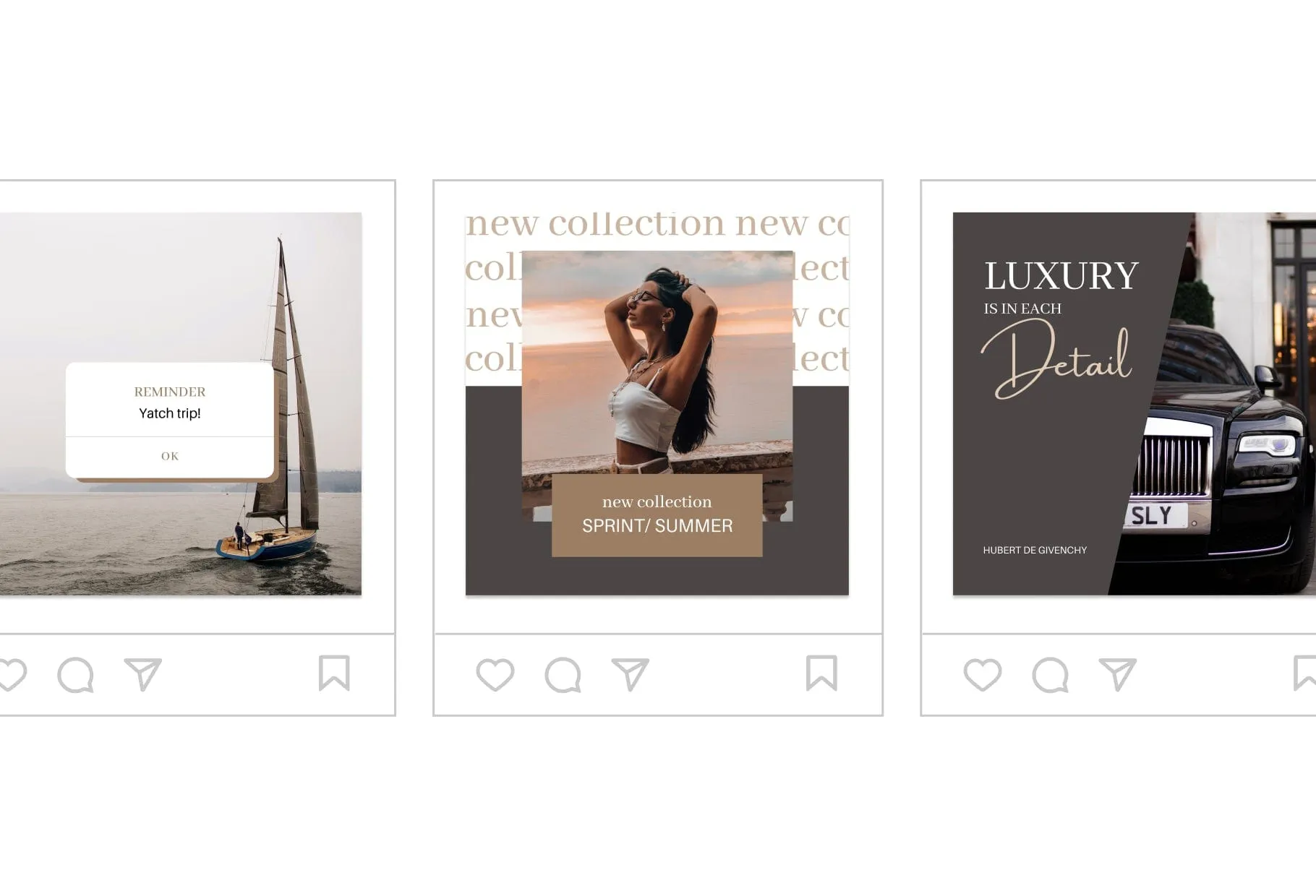 30 Luxurious Lifestyle Instagram Post Canva Templates