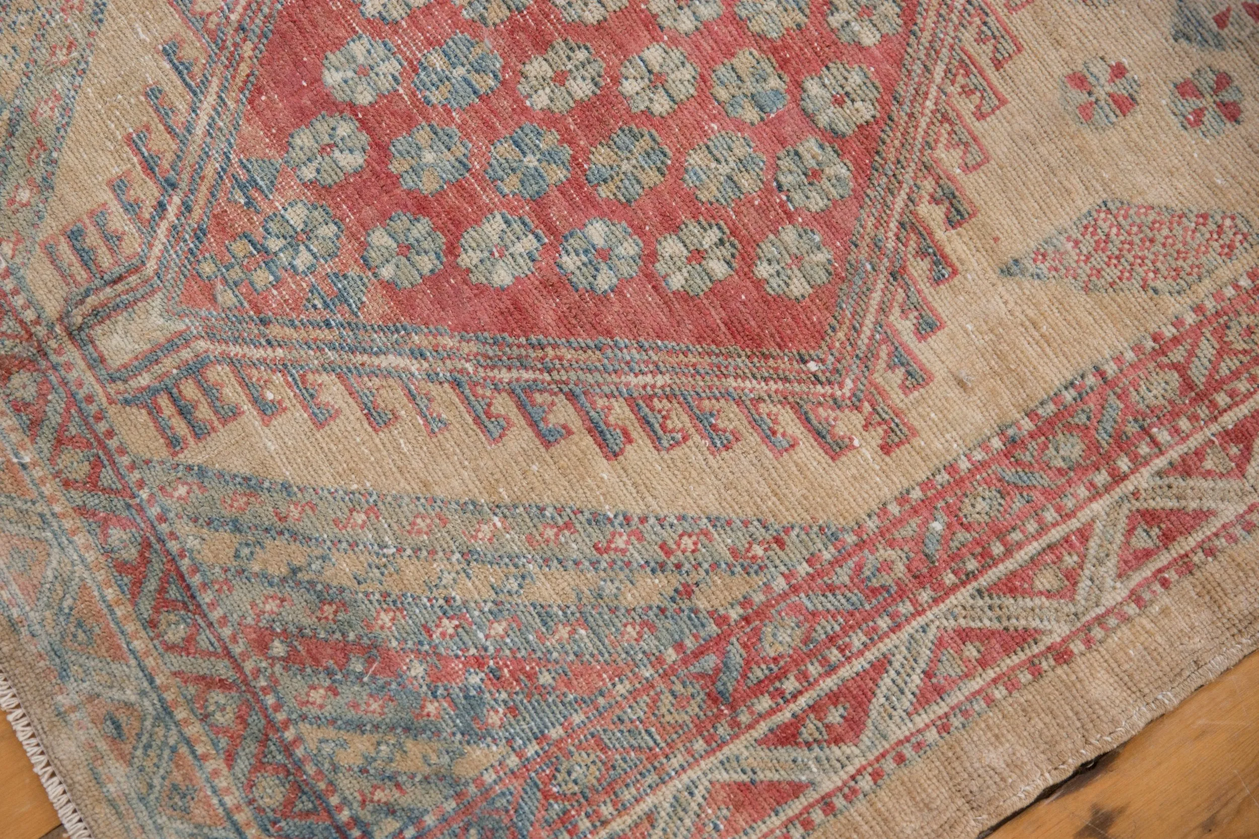 3x13.5 Vintage Distressed Serab Rug Runner