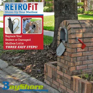 6 1/4"(w) x 8"(h) Small RetroFit - Neutral/Gray