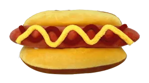 8" Plush Hot Dog - 63697HOTDOG