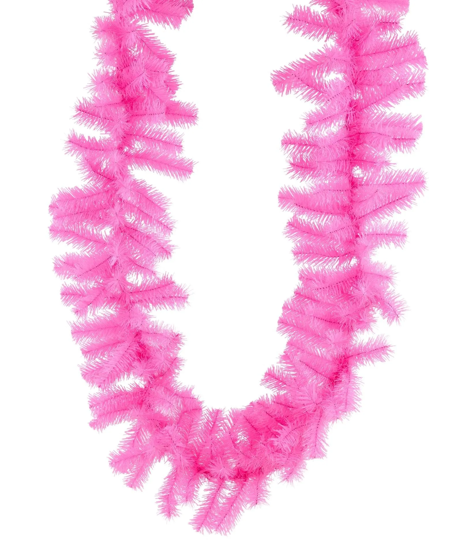 9' x 10" Pvc Garland: Pink - XX964622