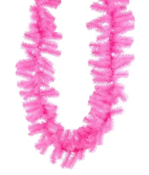 9' x 10" Pvc Garland: Pink - XX964622