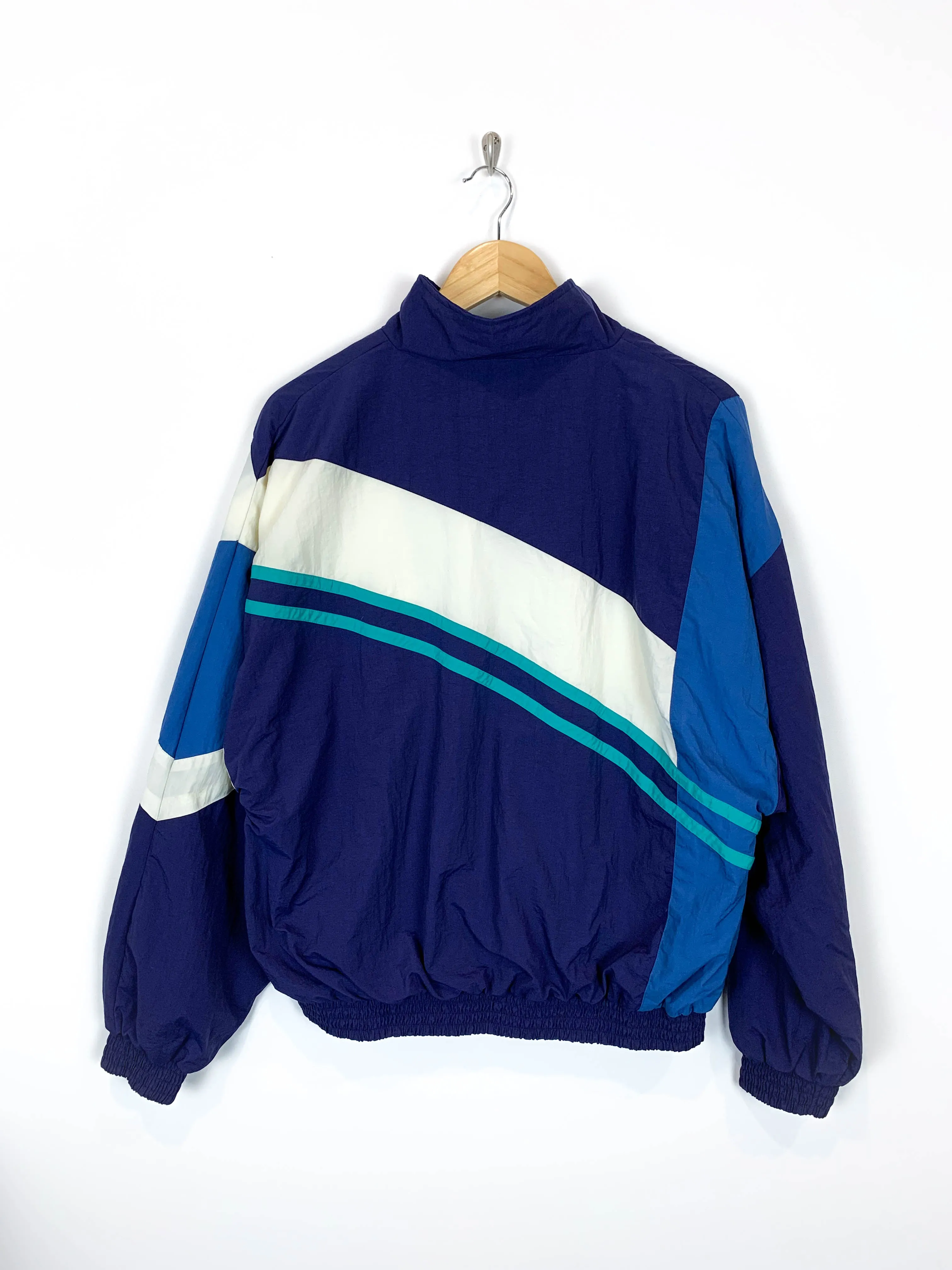 90's Spalding Patchwork Windbreaker (L)