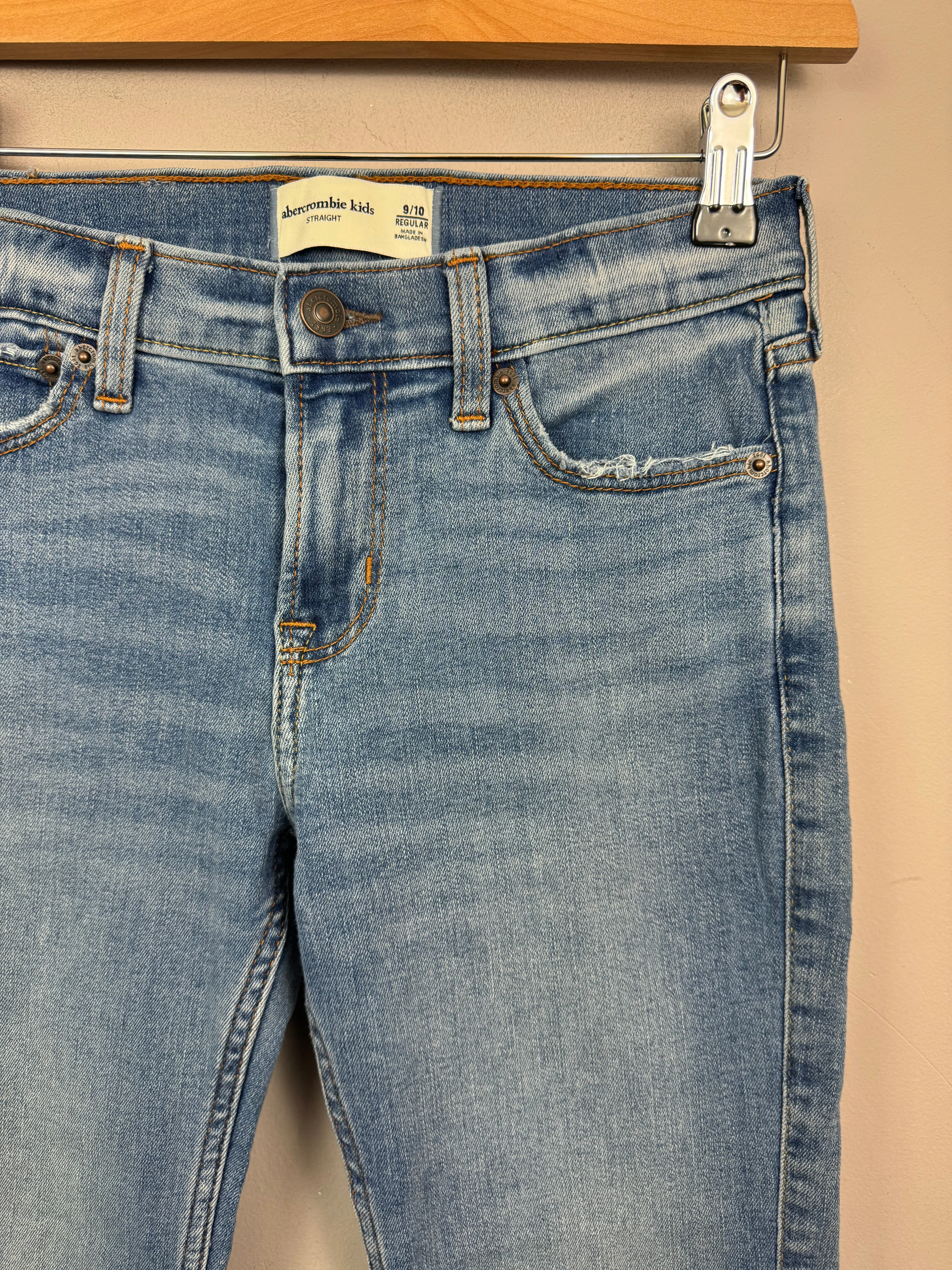 Abercrombie Regular Straight Blue Jeans 9-10y