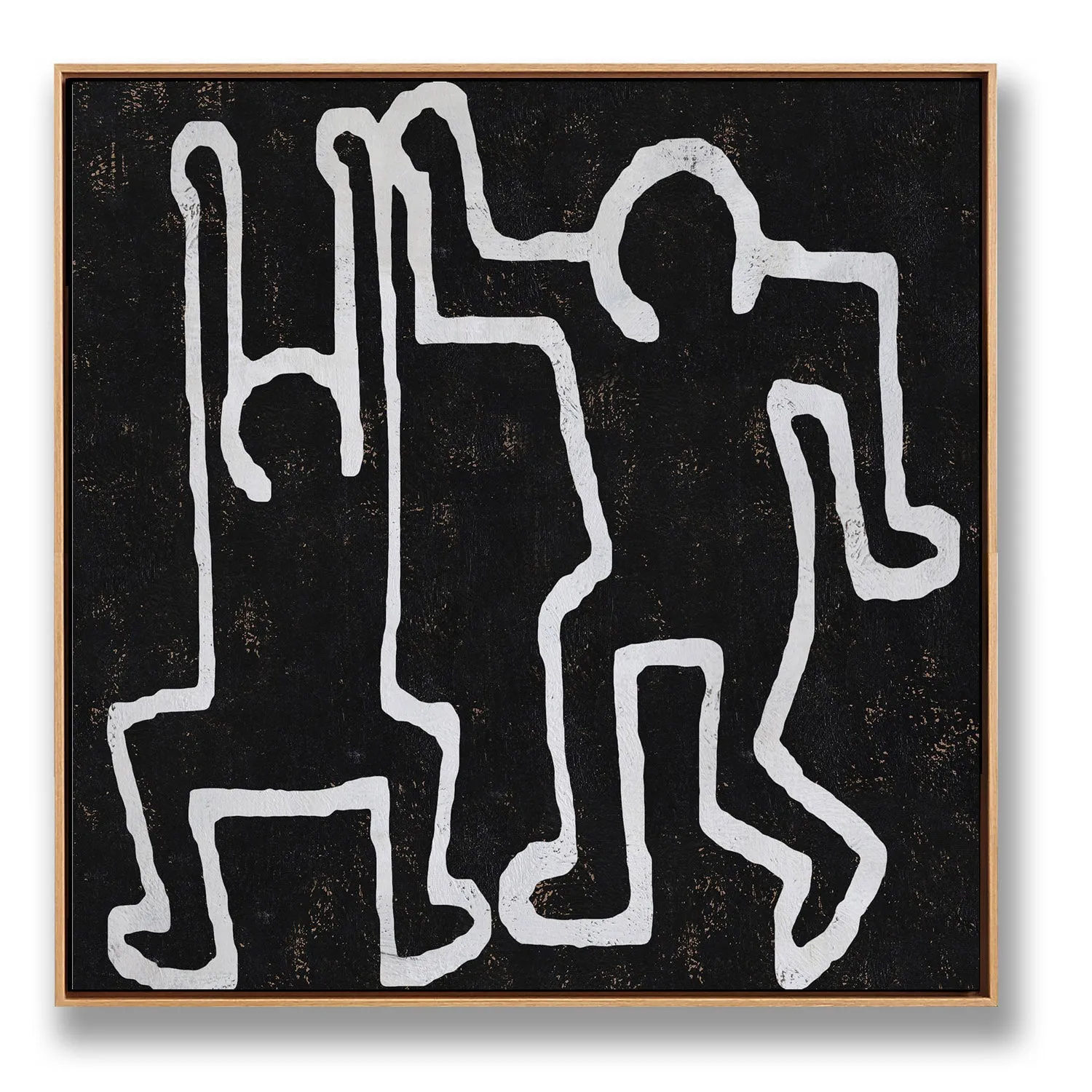 Abstract Dancing Man Painting H209SR1