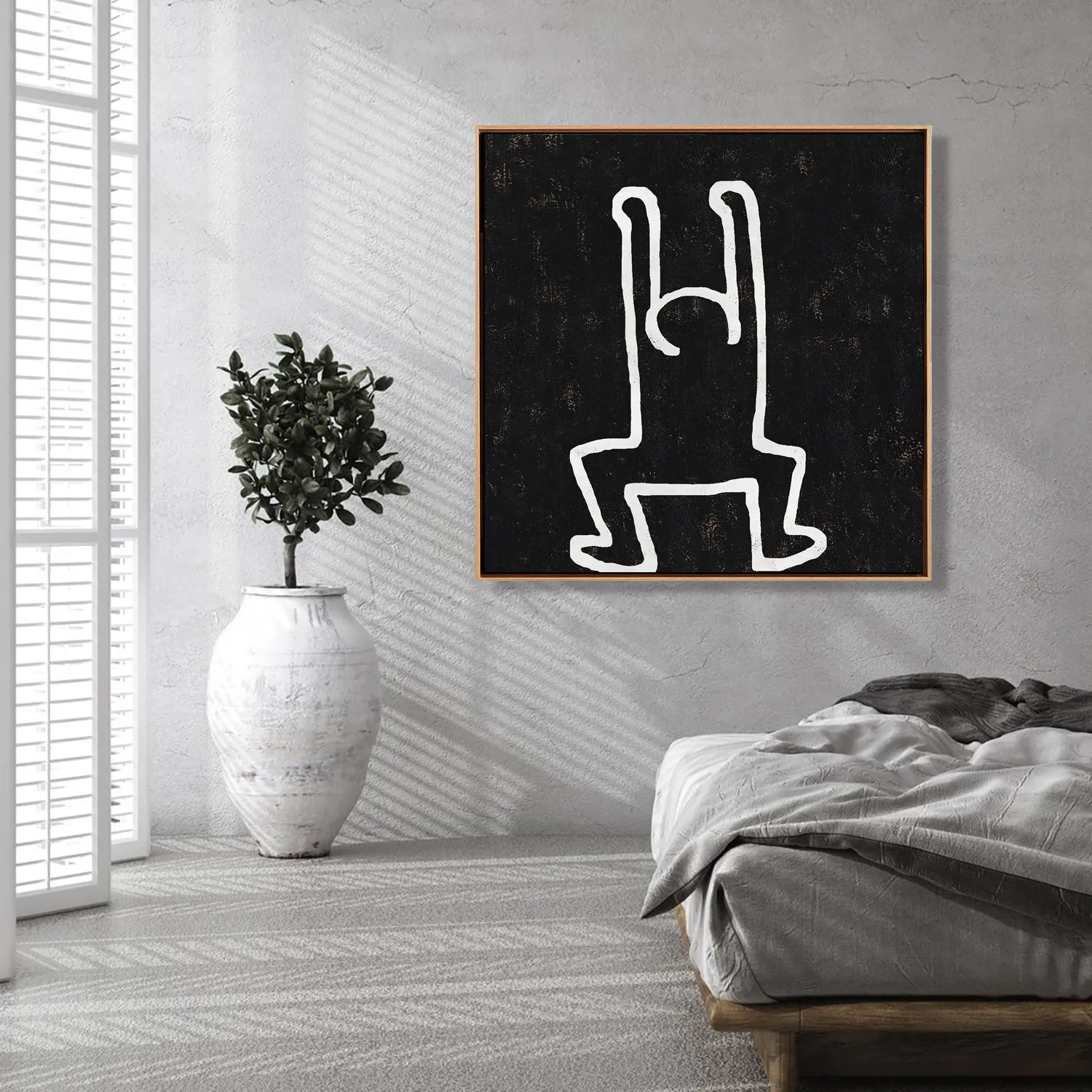 Abstract Dancing Man Painting H212SR