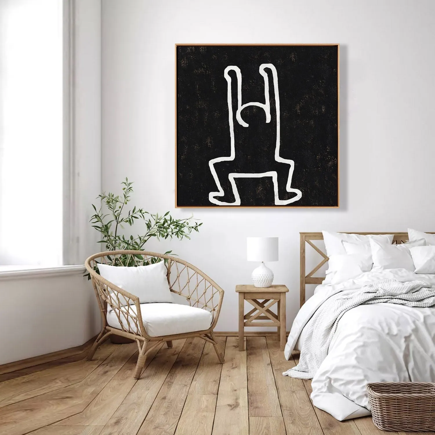 Abstract Dancing Man Painting H212SR