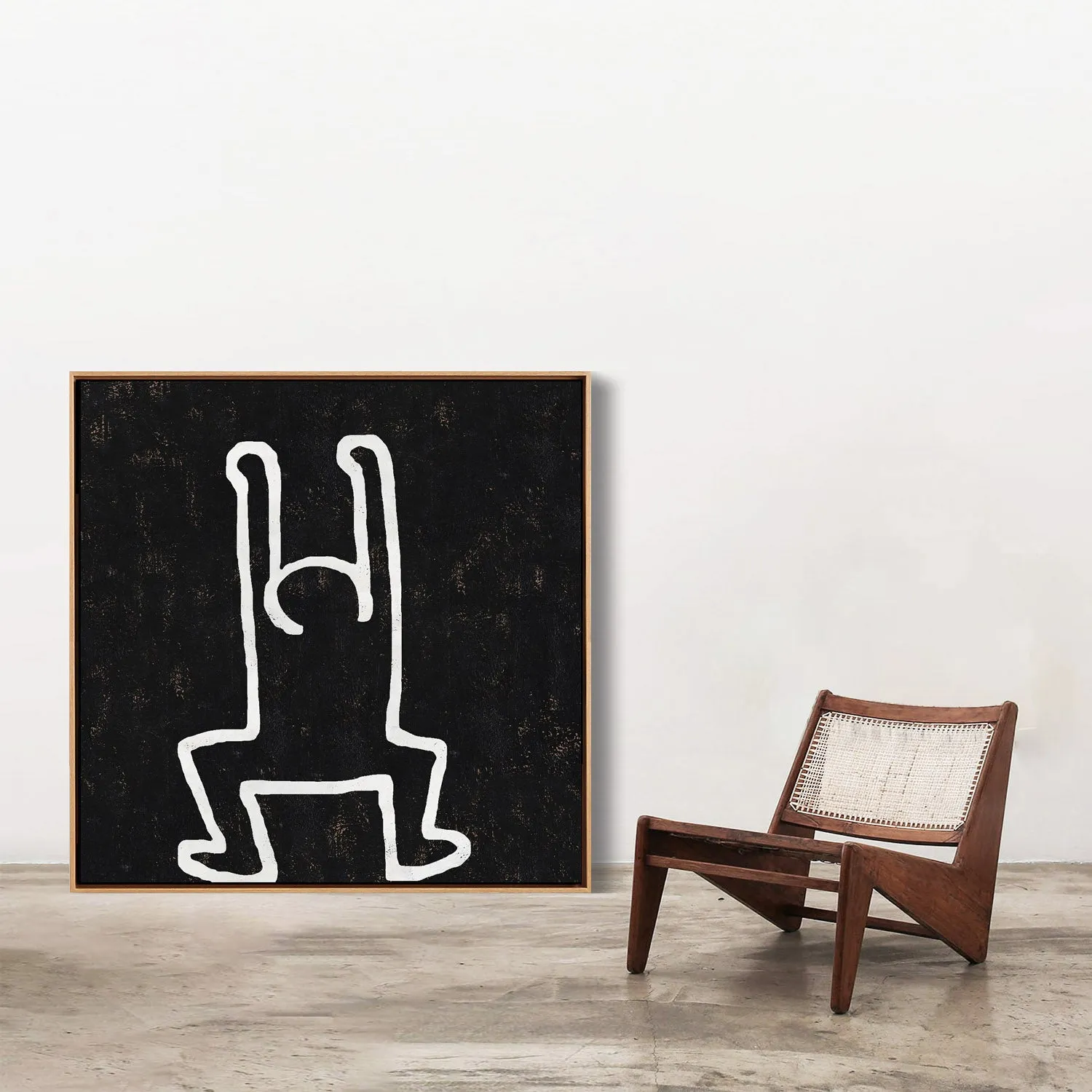 Abstract Dancing Man Painting H212SR