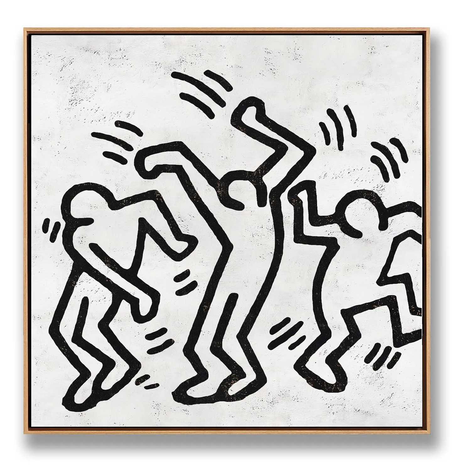 Abstract Dancing Man Painting H317S