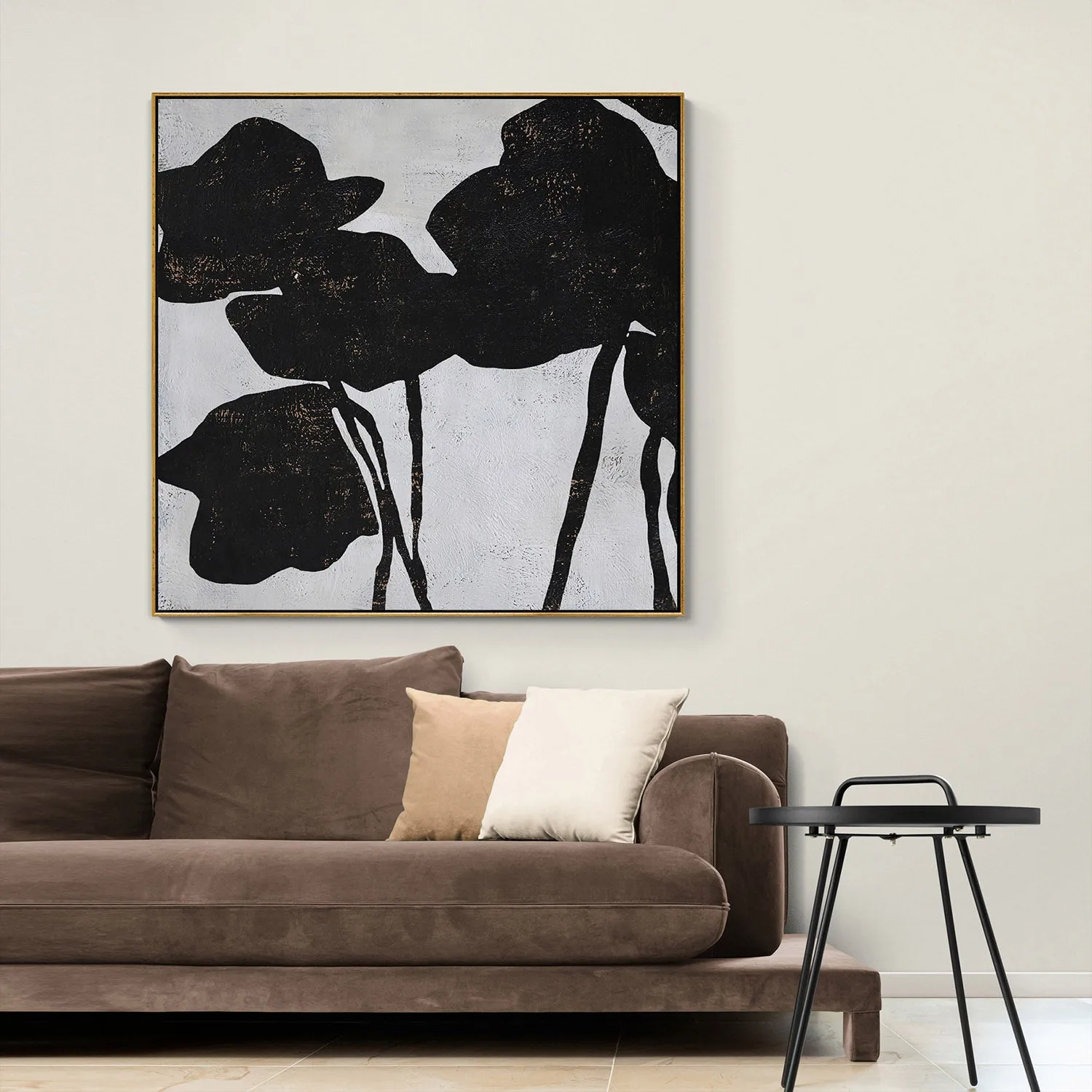 Abstract Flowers Painting H132S