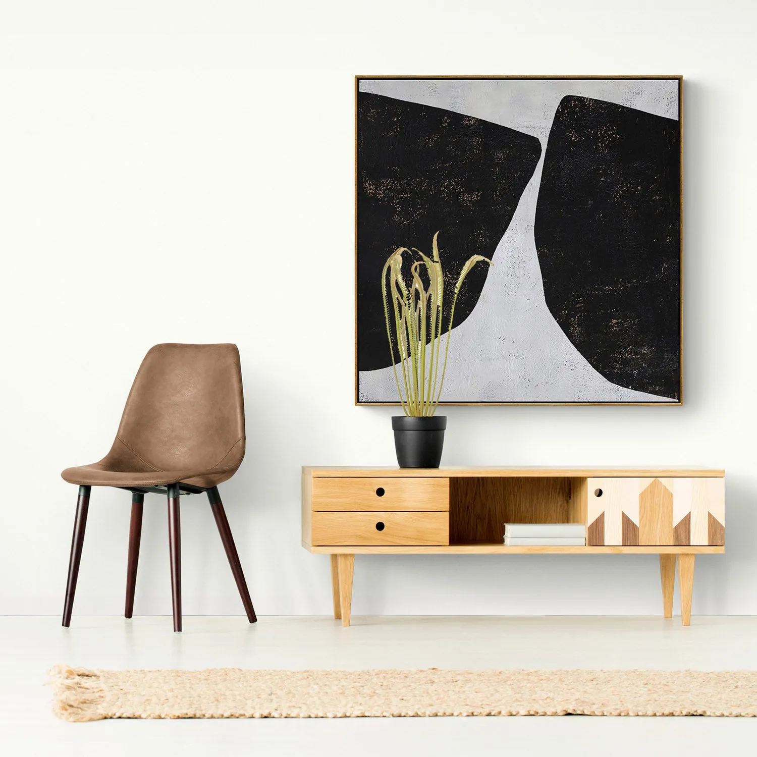 Abstract painting H158S