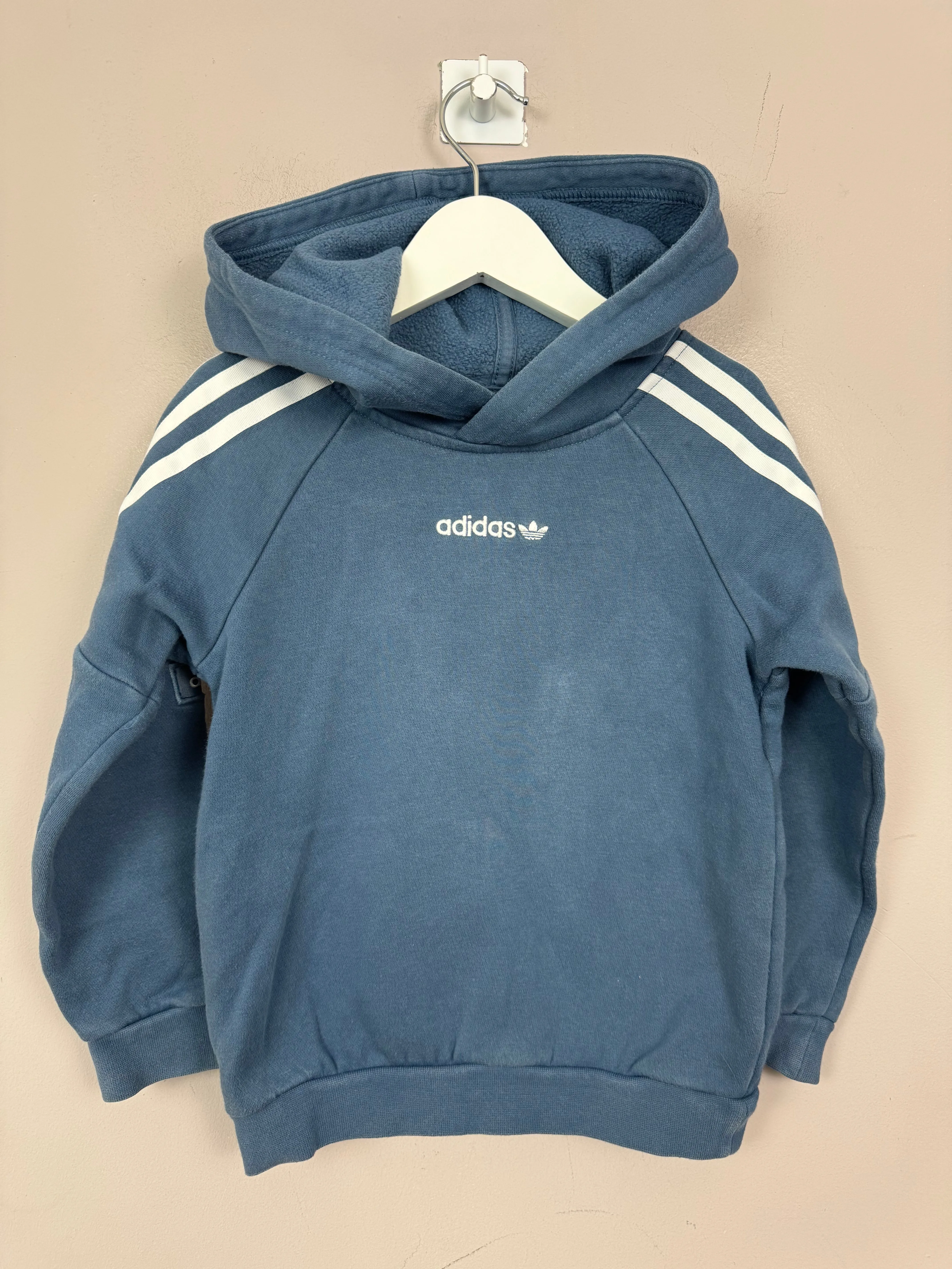 Adidas Blue Hoodie 3-4y