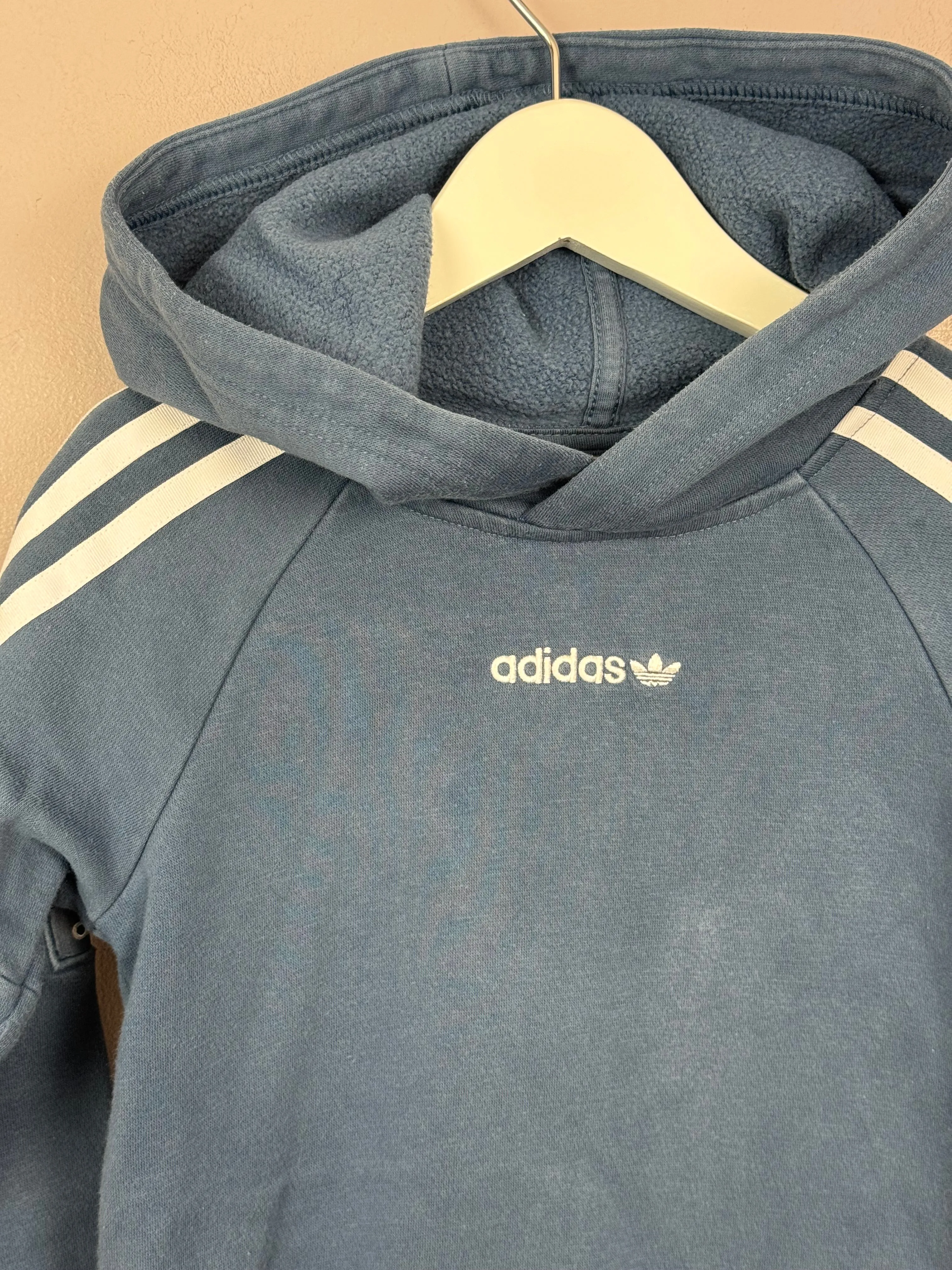 Adidas Blue Hoodie 3-4y
