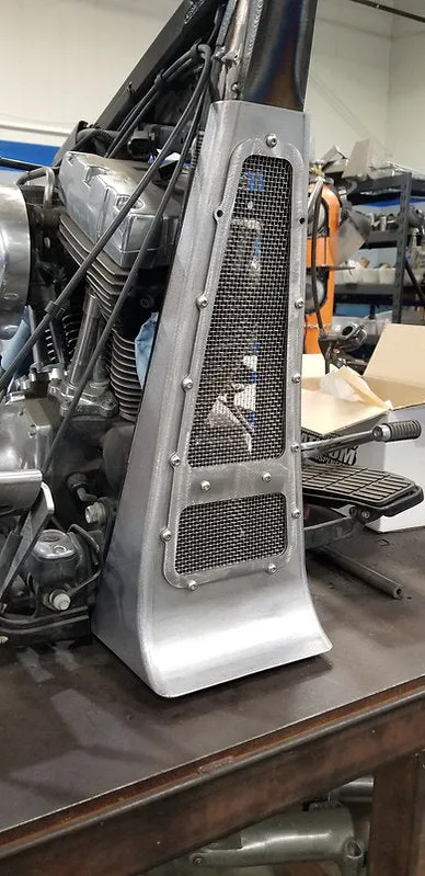 AF Kustoms Softail Sport Chin Spoiler