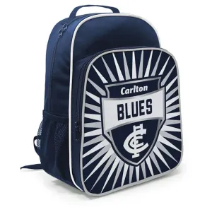 AFL Burley Shield Backpack Carlton Blues