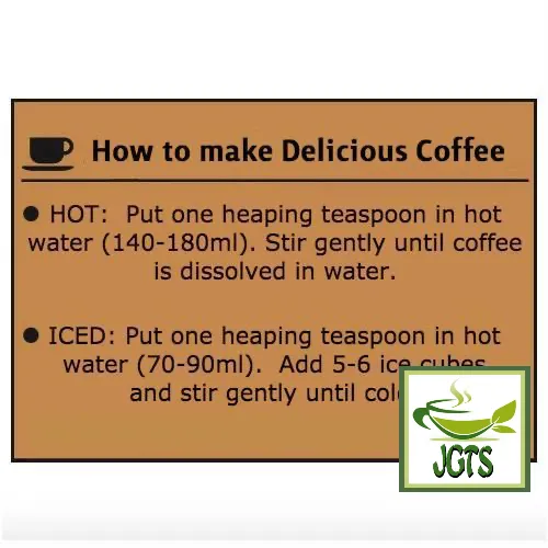 (AGF) Luxurious Coffee Shop Classic Blend Instant Coffee