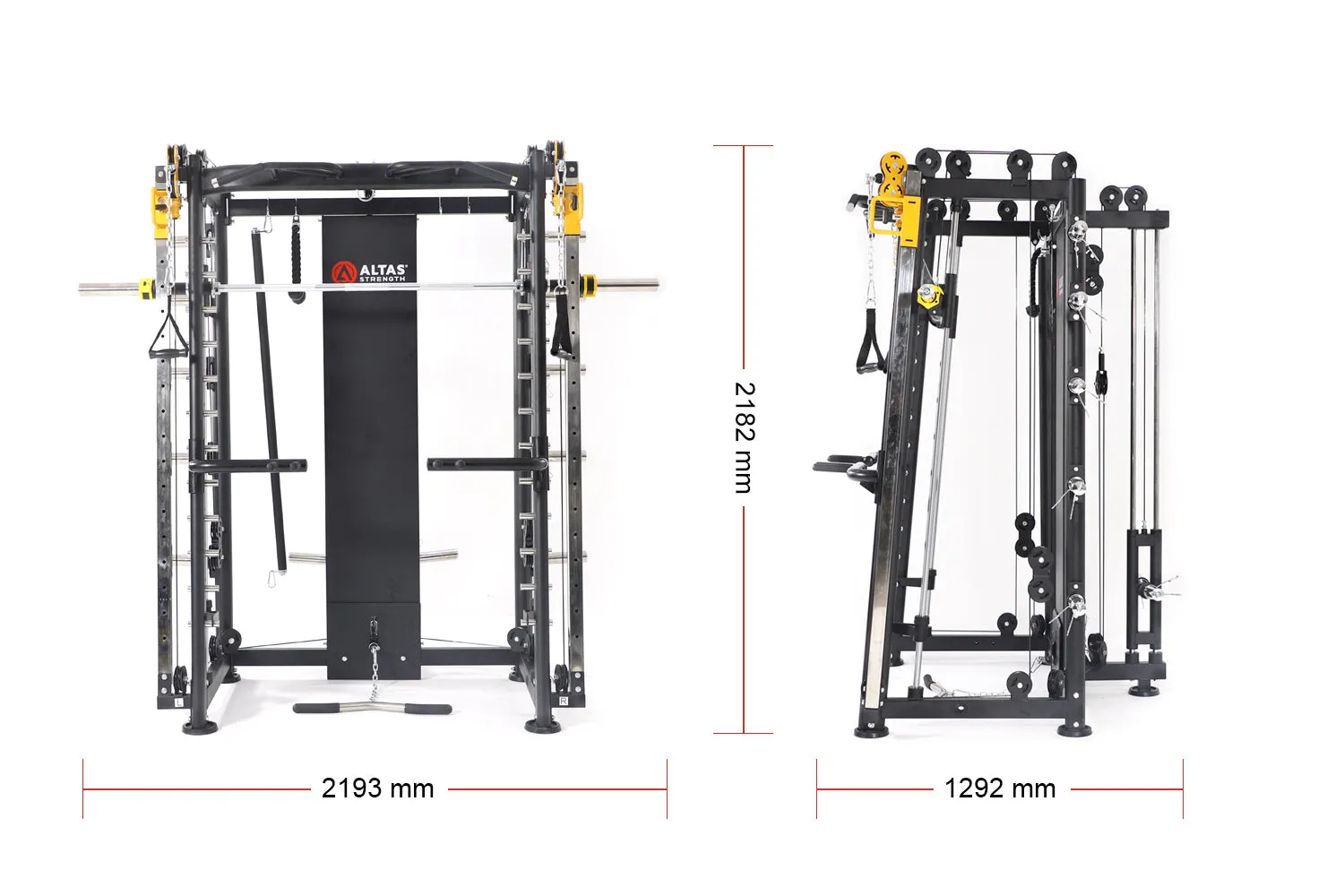 AL-3000F All-in-One Functional Smith Trainer