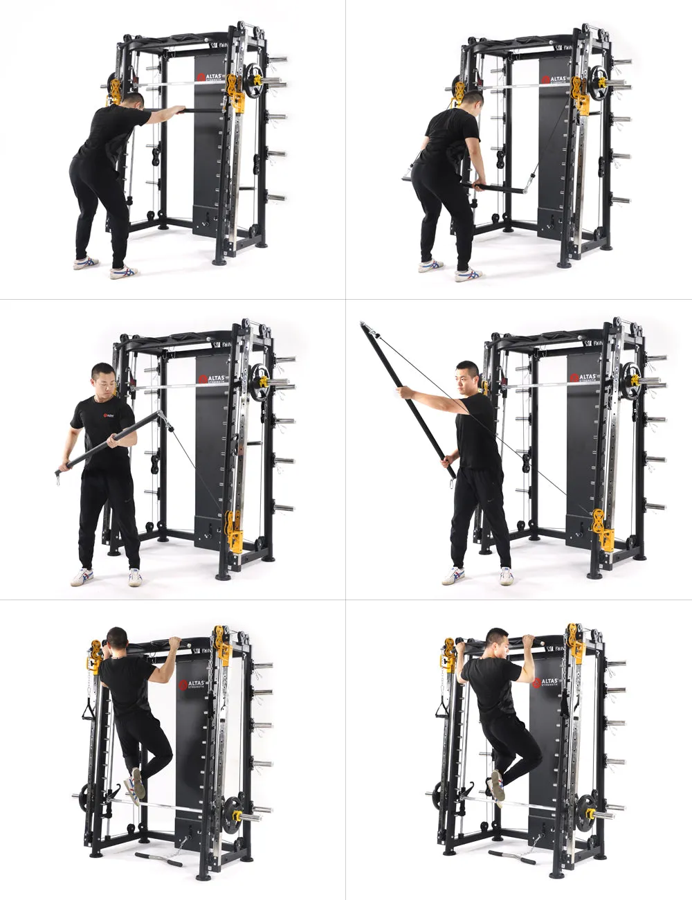 AL-3000F All-in-One Functional Smith Trainer