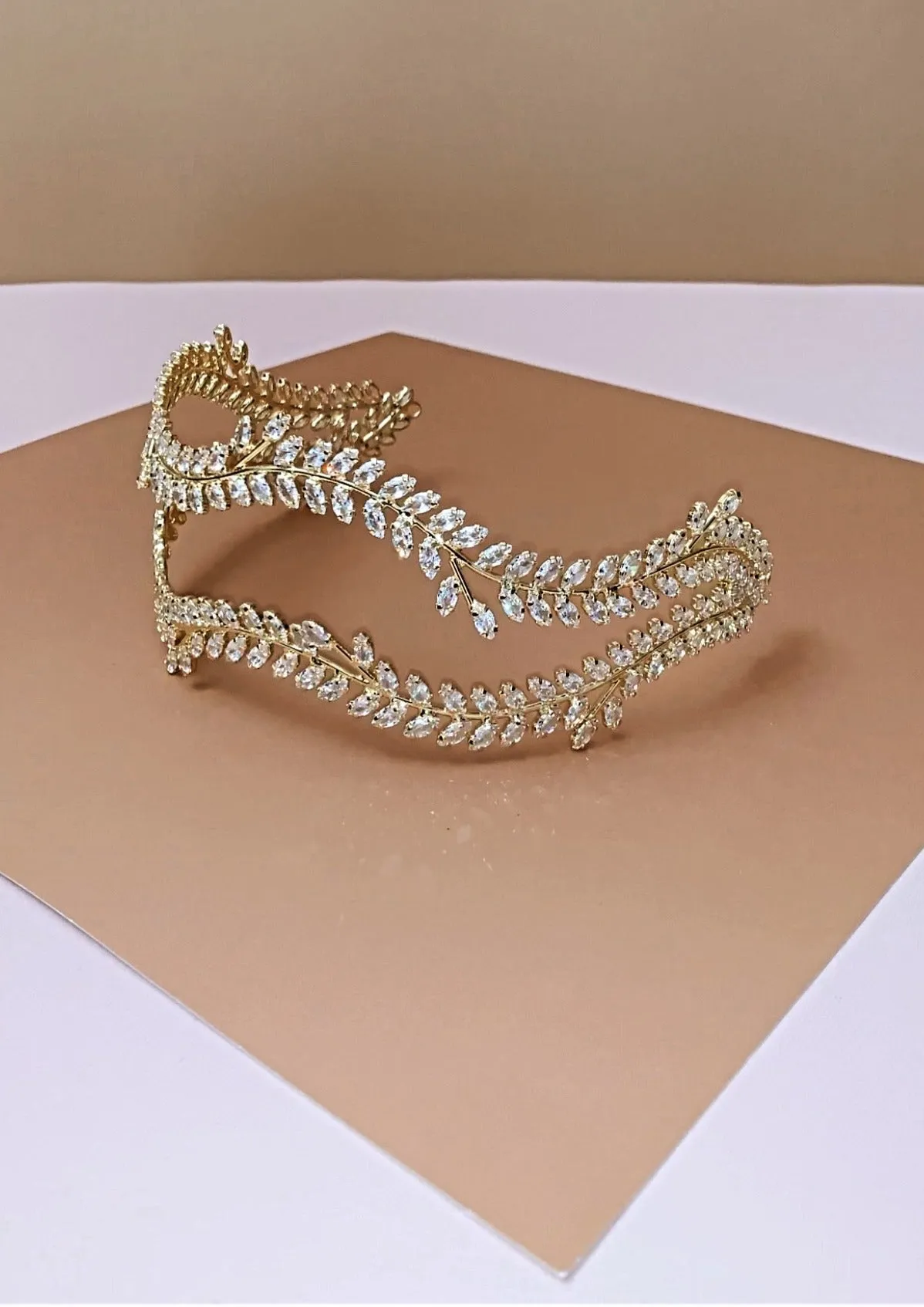 ALESIA Luxurious Swarovski Wedding Headband