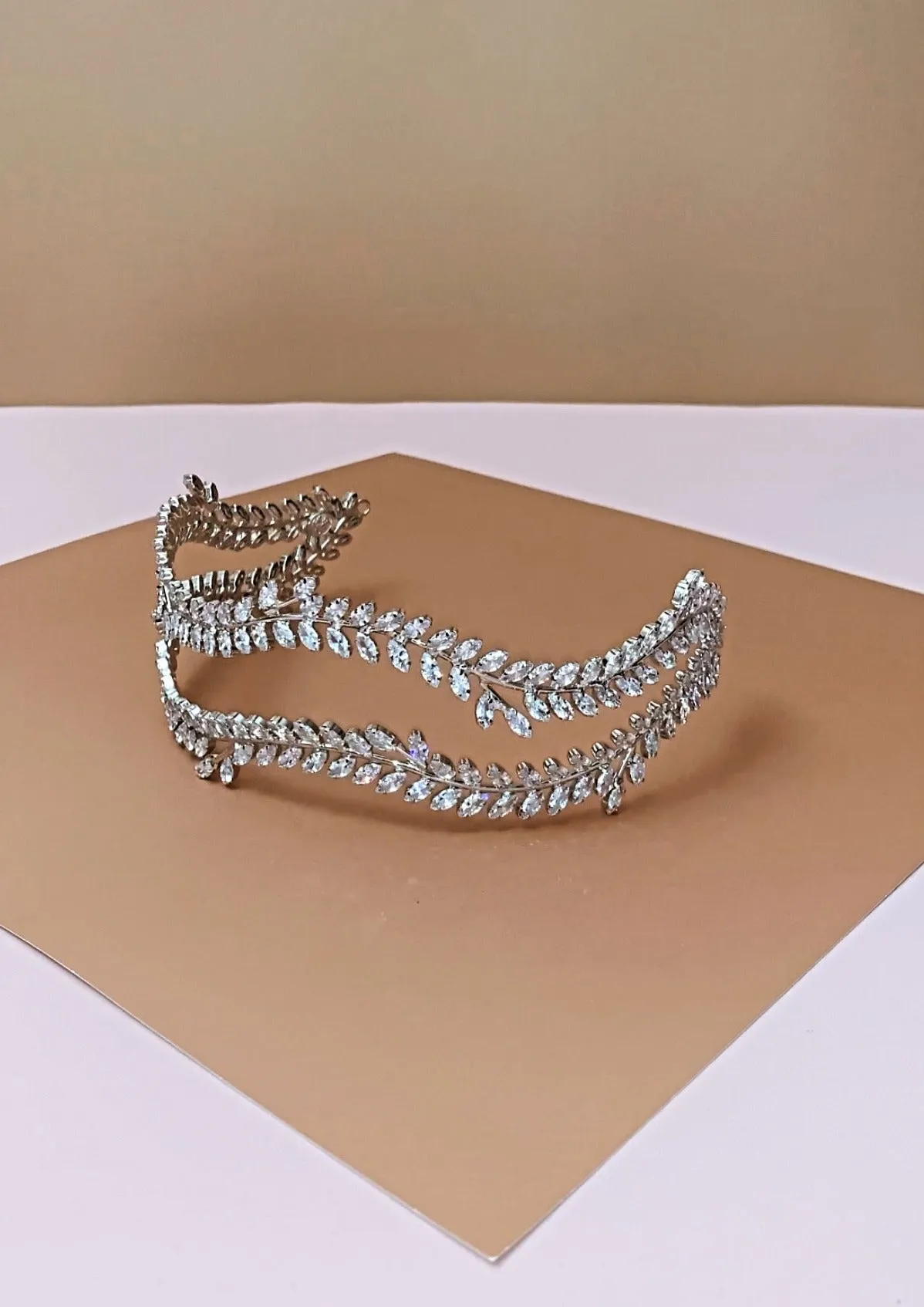 ALESIA Luxurious Swarovski Wedding Headband