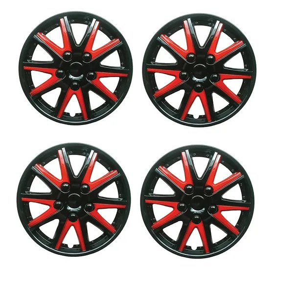 Alfa Romeo 166 Black Red Wheel Trims Covers (1998-2007)