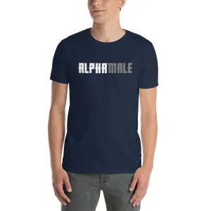 Alpha Male T Shirt Navy Alpha Male T Shirt for Men