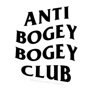 Anti Bogey Bogey Club Sticker