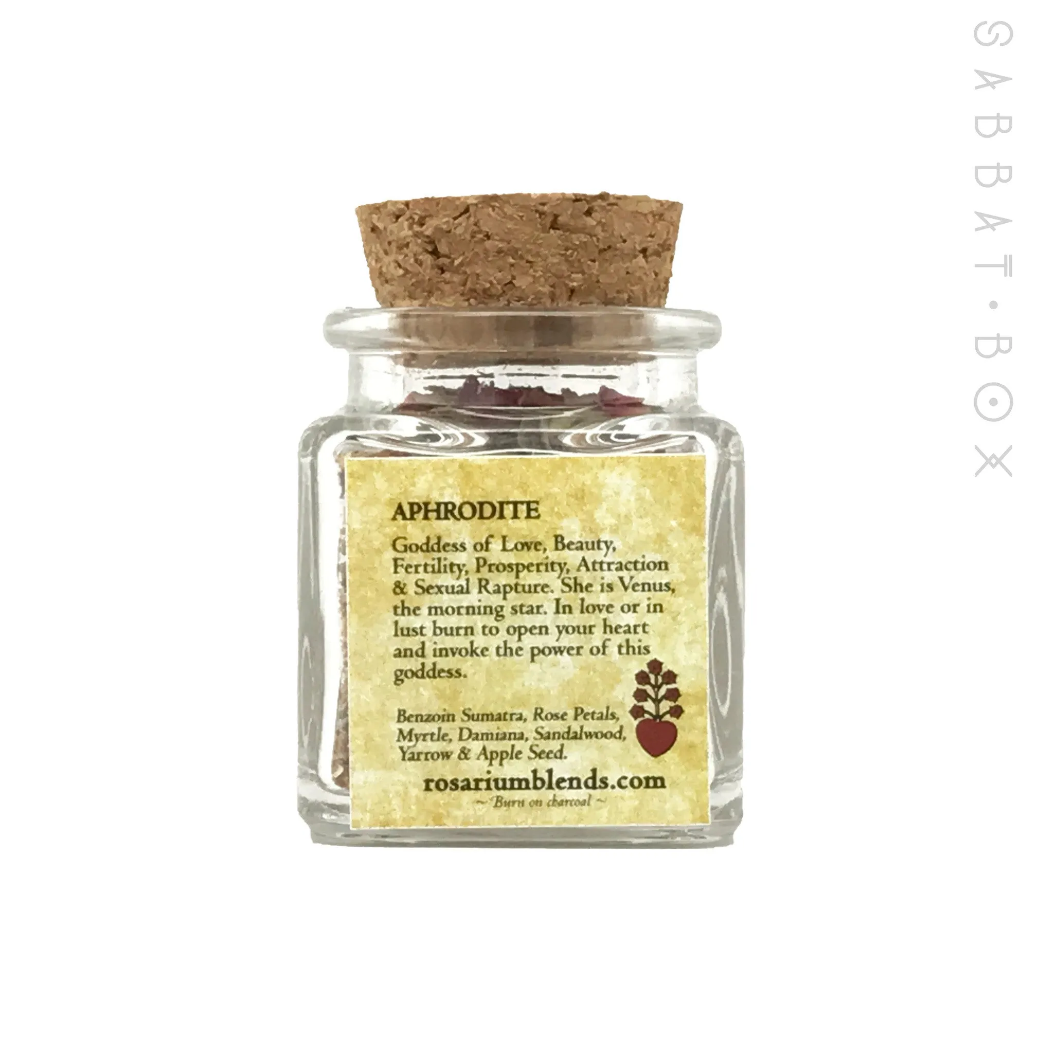 Aphrodite Ritual Incense By Rosarium Blends